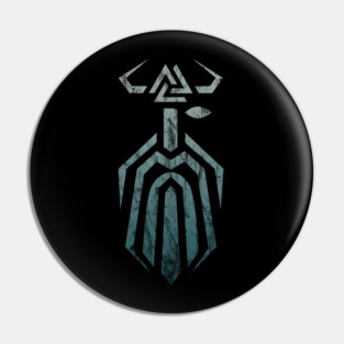 Odin Valknut Viking Pagan Asgard Nordic Norse Pin