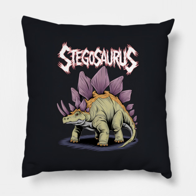 Stegosaurus Pillow by animegirlnft