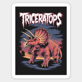 Triceratops Dinosaur Magnet