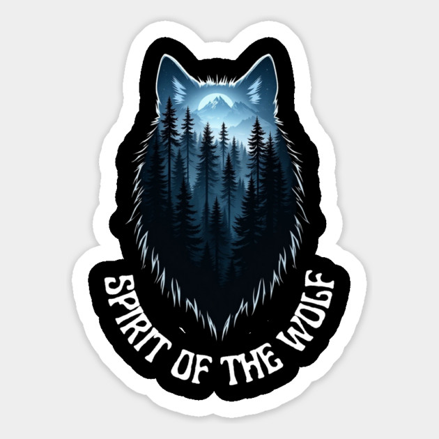 Spirit of the Wolf Magnet by BA