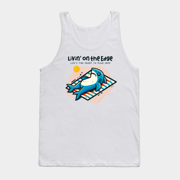 LIVIN' ON THE EDGE Tank Top by Fabrik