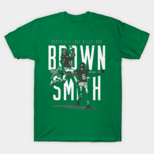 Devonta Smith &amp; A.J. Brown Philadelphia Alley-Oop T-Shirt