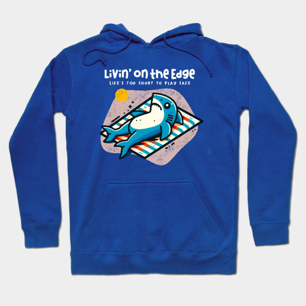 LIVIN' ON THE EDGE Hoodie by Fabrik