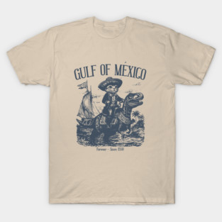 Gulf of Mexico Cat Dinosaur M2010 T-Shirt