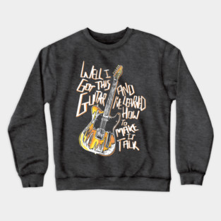 Thunder Road Bruce Springsteen Rock Music Crewneck Sweatshirt