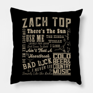 Zach Top Pillow