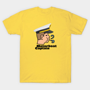 Motorboat Captain T-Shirt