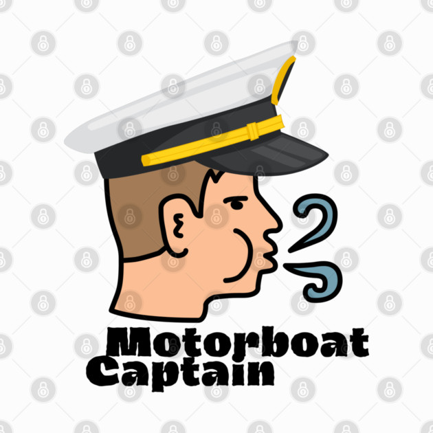 Motorboat Captain by Low Life Shirts