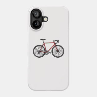 Racing bicycle Phone Case