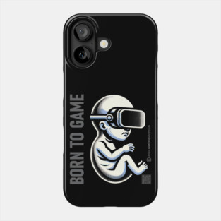 Born to Game (Black) | UndoSisyphus™ Gaming Collection Phone Case