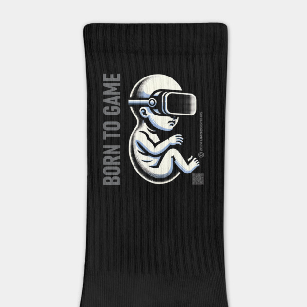 Born to Game (Black) | UndoSisyphus™ Gaming Collection by UndoSisyphus
