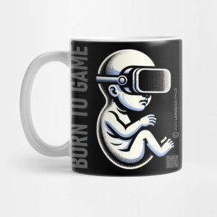 Born to Game (Black) | UndoSisyphus™ Gaming Collection Mug