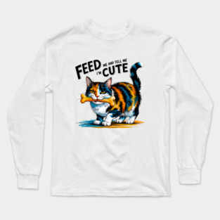 Purrrfect friends cats are family Long Sleeve T-Shirt