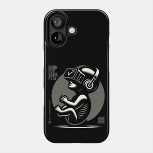 Born for Gameplay (Black) | UndoSisyphus™ Gaming Collection Phone Case