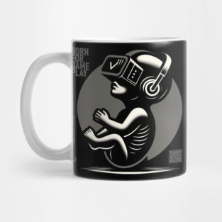 Born for Gameplay (Black) | UndoSisyphus™ Gaming Collection Mug