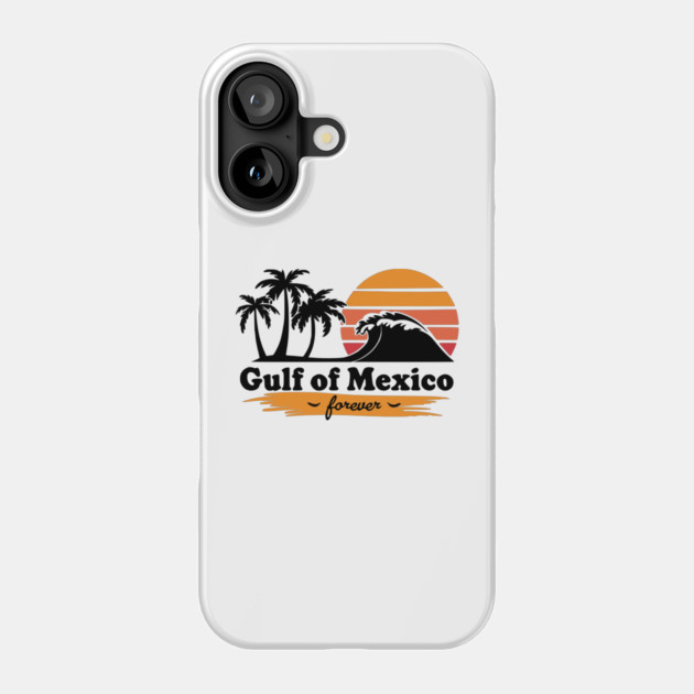 Gulf-of-Mexico-Retro-Vintage-Beach Phone Case by ArtistTee ⭐⭐⭐⭐⭐