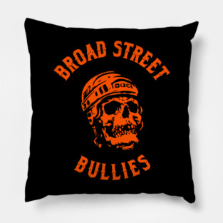 Flyers Skull Pillow