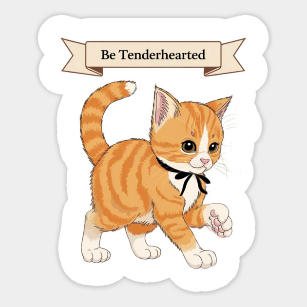 Be Tenderhearted: Faith & Kindness Magnet by Rox