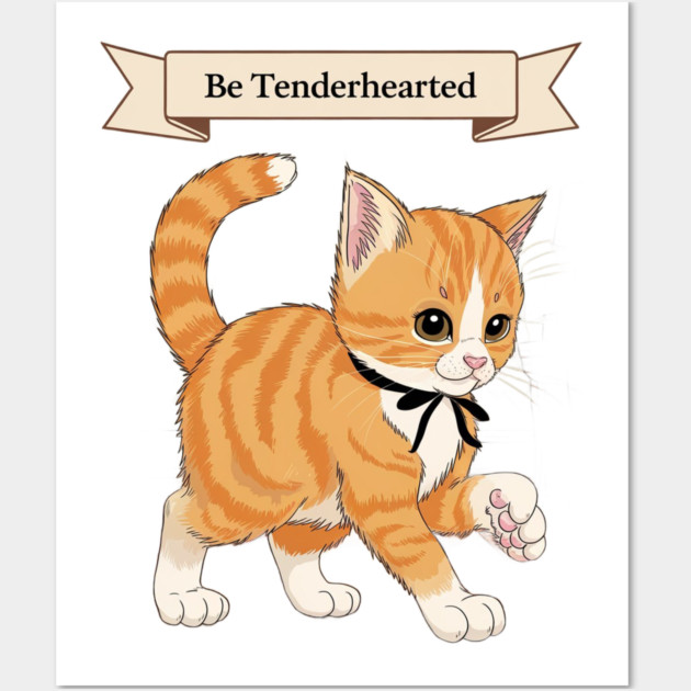 Be Tenderhearted: Faith & Kindness Wall Art by Rox