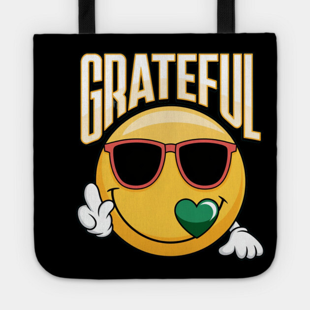 Grateful  - Inspirational Faith & Thankfulness Tote by Rox