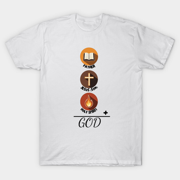 Father Son Holy Spirit – Christian Trinity T-Shirt by Rox