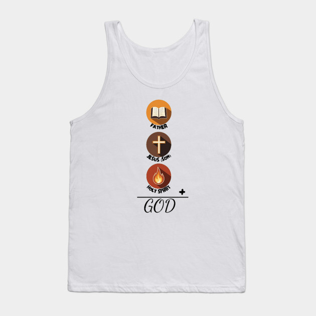Father Son Holy Spirit – Christian Trinity Tank Top by Rox