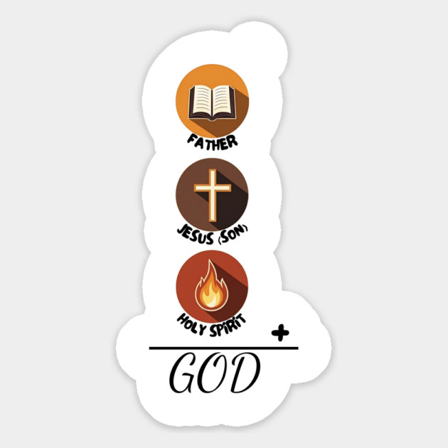 Father Son Holy Spirit – Christian Trinity Magnet by Rox