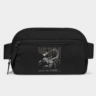 Dare to Play (Black) - Surreal Scorpion Gamepad Fantasy Art | UndoSisyphus™ Gaming Collection Bag