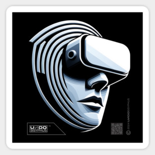 VR mask (Black) | UndoSisyphus™ Gaming Collection Magnet