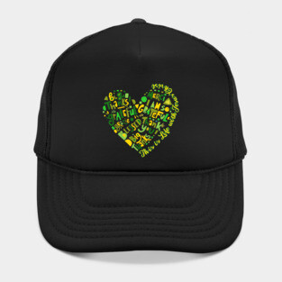 This is Life with Jesus Christ - Christian Heart Hat