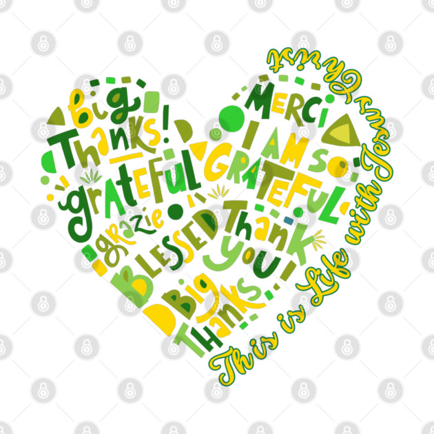 This is Life with Jesus Christ - Christian Heart by Rox