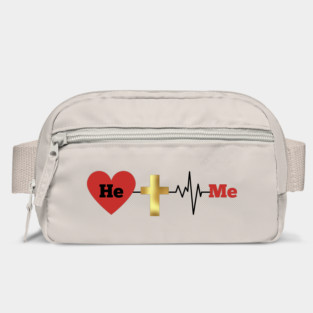 He, Me - Divine Love and Sacrifice Bag