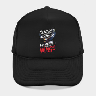 Covered Under His Feathers - Eagle Graphic Hat