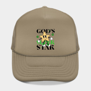 God's Super Star - Inspirational Star Graphic Hat
