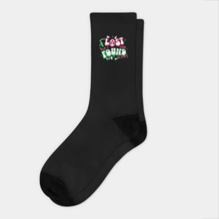 I Was Lost But I Am Found by Jesus - Reflective Colors Socks