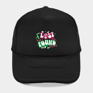 I Was Lost But I Am Found by Jesus - Reflective Colors Hat