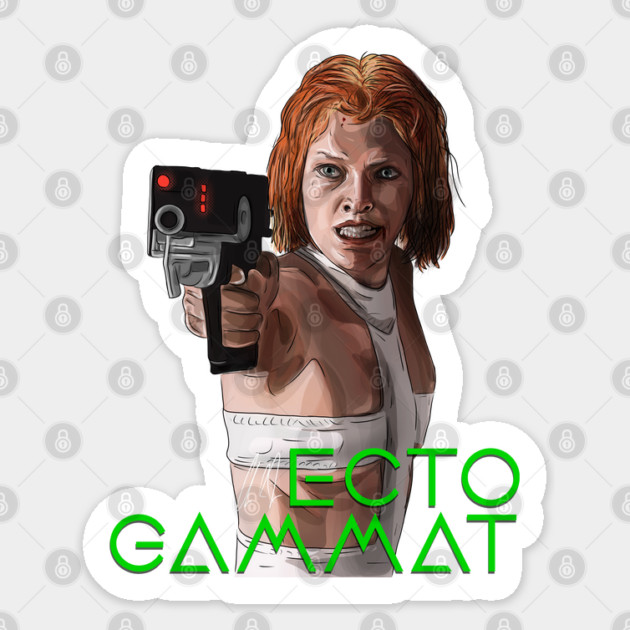 Fifth Element: Ecto Gammat Sticker by 51Deesigns
