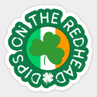 Dibs On The Redhead Sticker