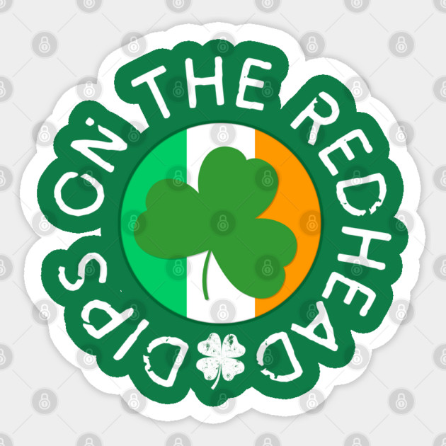 Dibs On The Redhead Sticker by Creatifly Graphic Tees