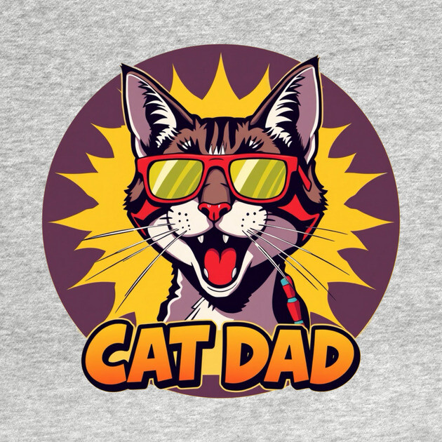 Cat Dad by Pete the Cat Guy