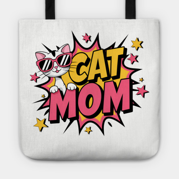 Cat Mom Tote by Pete the Cat Guy