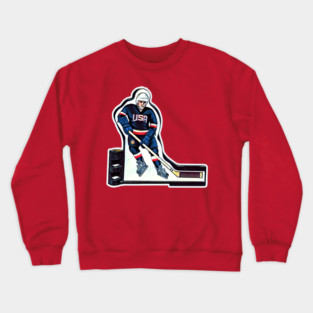 Coleco Table Hockey Players -Hockey USA Crewneck Sweatshirt