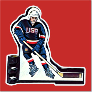 Coleco Table Hockey Players -Hockey USA Posters and Art
