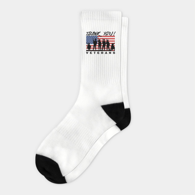 Thank you Veterans! Socks by AWbydesign