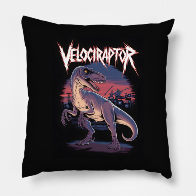 Velociraptor Pillow by animegirlnft