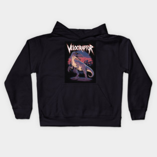 Velociraptor Kids Hoodie