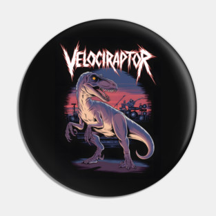 Velociraptor Pin