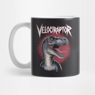 Velociraptor Dinosaur Mug