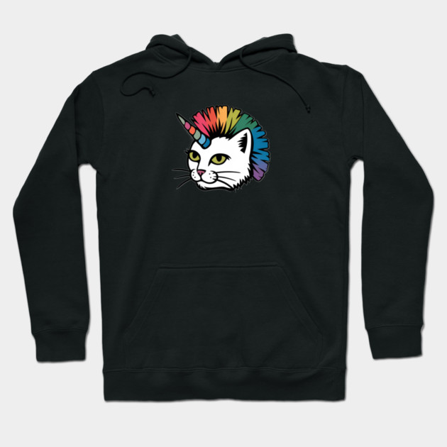 Rainbow Cat Unicorn Hoodie by Pete the Cat Guy