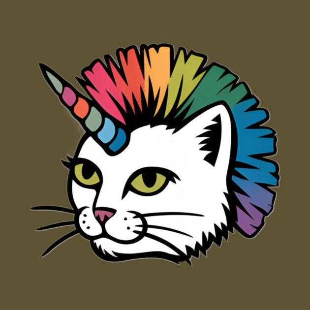 Rainbow Cat Unicorn by Pete the Cat Guy